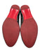 Christian Louboutin Shoe Size 37.5 Silver & Black Glitter Round Toe Ballet Flats Silver & Black / 37.5