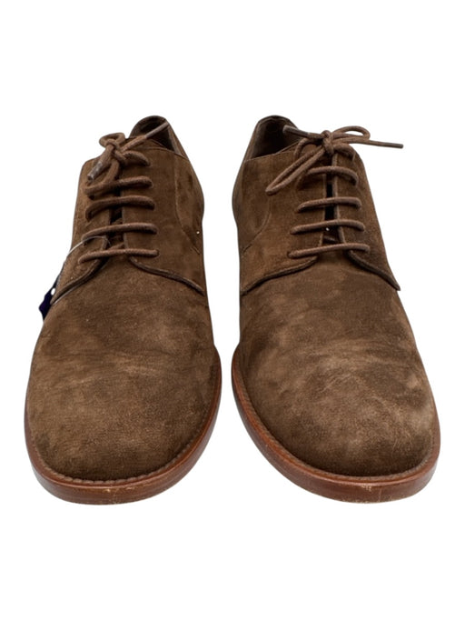 Mansur Gavriel Shoe Size 38 Brown Suede Lace Up Loafers Brown / 38