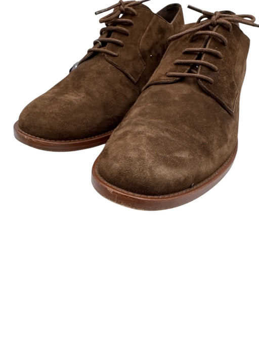 Mansur Gavriel Shoe Size 38 Brown Suede Lace Up Loafers Brown / 38