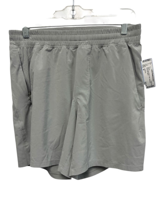 Lululemon Size M Black Nylon Blend Solid Athleisure Men's Shorts Black / M