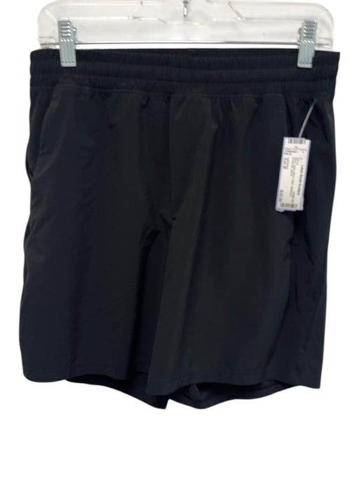 Lululemon Size Est M Black Nylon Blend Solid Athleisure Men's Shorts Black / Est M
