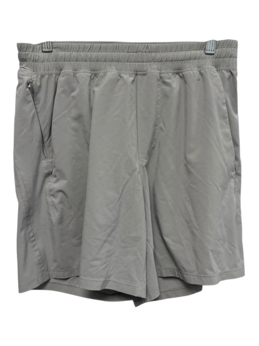 Lululemon Size M Light Gray Nylon Blend Solid Athleisure Men's Shorts Light Gray / M