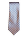 Steffano Ricci Orange & Blue Silk Micro Men's Ties Orange & Blue