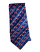 Thomas Pink Blue & Red Silk Roses Men's Ties Blue & Red
