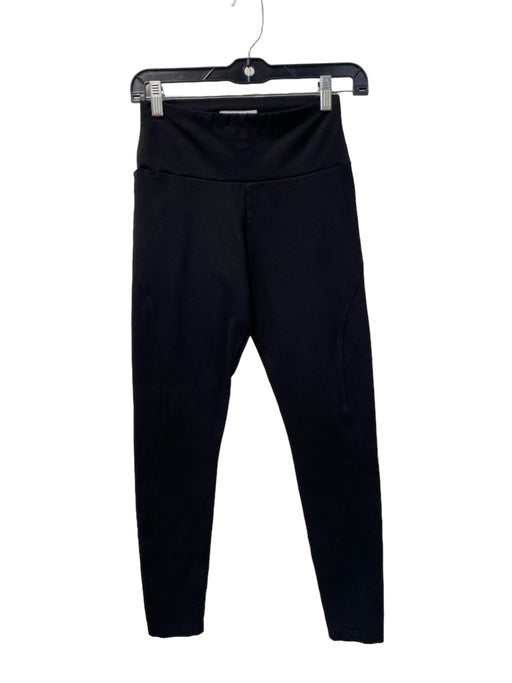 BR Standard Size XS Black Rayon Blend Seam Detail Skinny Mid Rise Pants Black / XS