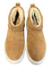 Ugg Shoe Size 7 Tan Suede round toe Pull Tab Ankle High bootie Shoes Tan / 7