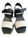 Sorel Shoe Size 7.5 Black & Green Manmade Material Platform Velcro Ankle Shoes Black & Green / 7.5