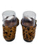 Sam Edelman Shoe Size 7 Mixed Brown Pony Hair Square Toe Leopard Mary Jane Flats Mixed Brown / 7