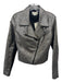 SB by Sachin & Babi Size S Gold, Silver & Black Polyester & Cotton Moto Jacket Gold, Silver & Black / S