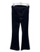 J Brand Size 29 Black Cotton High Rise Flare Pants Black / 29