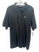 Lacoste Size 6 Black Cotton Solid Polo Men's Short Sleeve Black / 6