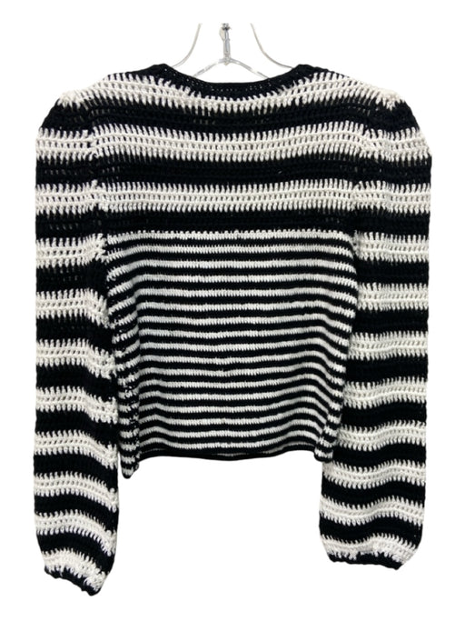 Farm Rio AS IS Size XS Black & White Cotton Sweater Black & White / XS