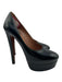 Alaia Shoe Size 37 Black Leather round toe Platform Stiletto Pumps Black / 37