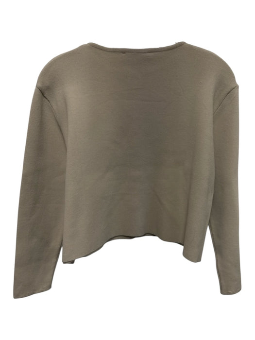 Sleeper Size M/L Beige Viscose & Polyester 3/4 Sleeve Buttons Knit Cardigan Beige / M/L
