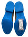 Cole Haan Shoe Size 11 Taupe & Blue Leather Block Heel Brogue Loafers Taupe & Blue / 11