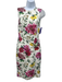 Dolce & Gabbana Size 40 / s Cream, Pink, Green Viscose Blend Brocade Dress Cream, Pink, Green / 40 / s