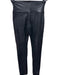 Spanx Size S/P Black Nylon Blend Elastic Waist Solid Athletic Coated Leggings Black / S/P