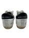 Golden Goose Shoe Size 40 White, Black & Silver Leather star Grommet Sneakers White, Black & Silver / 40