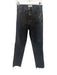 Frame Size 26 Black & Gray Cotton & Modal Zip Fly High Rise Acid Wash Jeans Black & Gray / 26