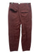 A Piece Apart Size 8 Burnt Red Cotton Denim High Rise hook & zip Pockets Pants Burnt Red / 8