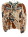 Ulla Johnson Size 2 Peach, Teal & Brown Cotton Blend Long Balloon Sleeve Top Peach, Teal & Brown / 2