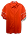 Alexis Size XS Orange & White Cotton & Viscose Short Sleeve Buttons Skirt Set Orange & White / XS