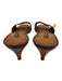 Louis Vuitton Shoe Size 41 Brown Leather Upper Mule Wingtip Detail Slide Sandals Brown / 41