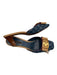 Louis Vuitton Shoe Size 40 Blue & Beige textile upper Monogram Denim Mules Blue & Beige / 40