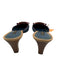 Louis Vuitton Shoe Size 40 Blue & Beige textile upper Monogram Denim Mules Blue & Beige / 40