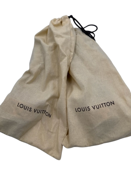 Louis Vuitton Shoe Size 40 Blue & Beige textile upper Monogram Denim Mules Blue & Beige / 40