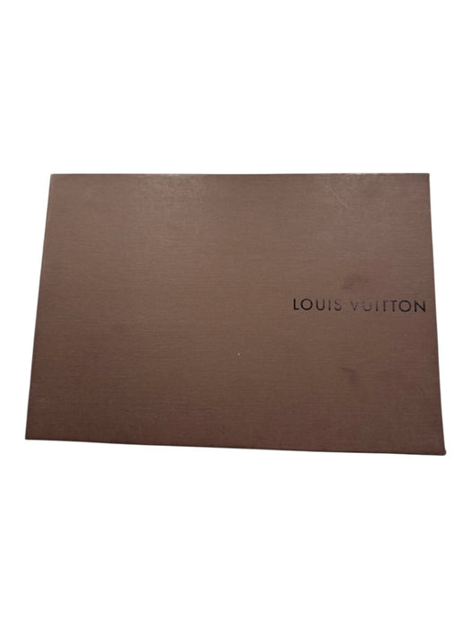 Louis Vuitton Shoe Size 40 Blue & Beige textile upper Monogram Denim Mules Blue & Beige / 40