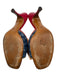 Louis Vuitton Shoe Size 41 Blue, Red & Tan textile upper Monogram Denim Sandals Blue, Red & Tan / 41