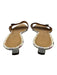Louis Vuitton Shoe Size 40 White, Beige & Multi Coated Canvas & Leather Sandals White, Beige & Multi / 40