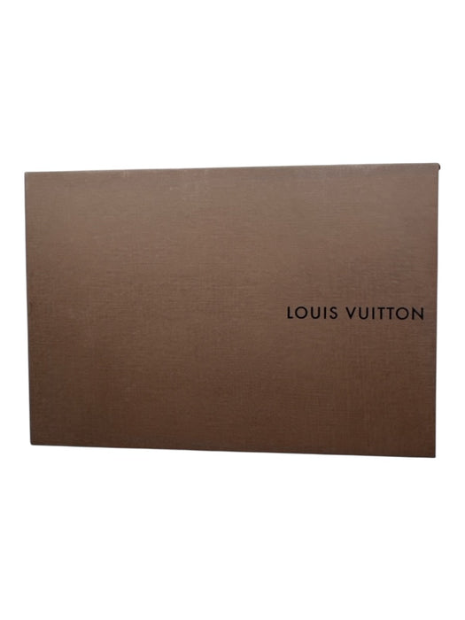 Louis Vuitton Shoe Size 40 White, Beige & Multi Coated Canvas & Leather Sandals White, Beige & Multi / 40