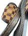 Louis Vuitton Shoe Size 40 Brown & Gold Tone Leather Upper Pony Hair Sandals Brown & Gold Tone / 40
