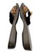 Louis Vuitton Shoe Size 40 Brown & Gold Tone Leather Upper Pony Hair Sandals Brown & Gold Tone / 40