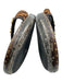 Louis Vuitton Shoe Size 40 Brown & Gold Tone Leather Upper Pony Hair Sandals Brown & Gold Tone / 40