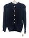 Alex Mill Size XS Navy Cotton Long Sleeve Knit Cardigan Crop Sweater Navy / XS