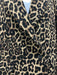 Veronica Beard Size 2 Black & Brown Wool & Polyester blend Leopard Print Coat Black & Brown / 2