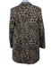 Veronica Beard Size 2 Black & Brown Wool & Polyester blend Leopard Print Coat Black & Brown / 2