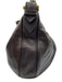 Burberry Brown & Gold Leather Gold hardware Adjustable Strap Zip Close Hobo Bag Brown & Gold / Medium