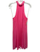 Trina Turk Size M Light Pink Silk Sleeveless Halter Neck Beaded Dress Light Pink / M