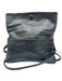 fsp collection Zebra Pony Hair Crossbody Card Holder Magnetic Close Bag Zebra