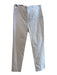 Renuar Size 6 White Rayon Ankle Length Flat Front Stretch Cigarette Leg Pants White / 6
