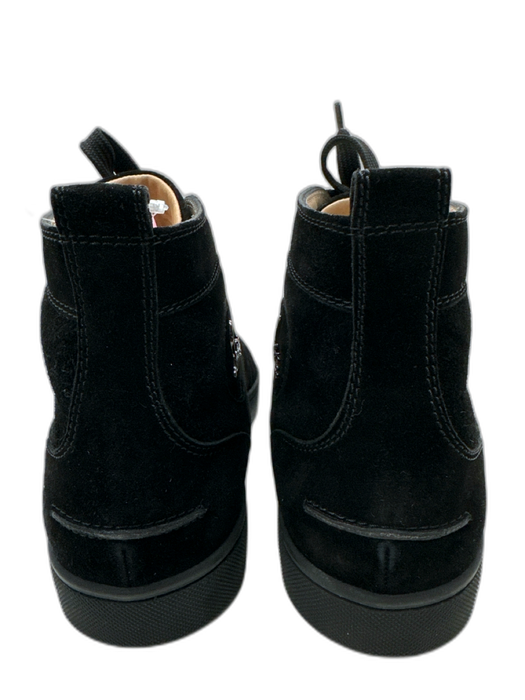 Christian Louboutin Shoe Size 43.5 Black Suede Solid Sneaker Men's Shoes Black / 43.5