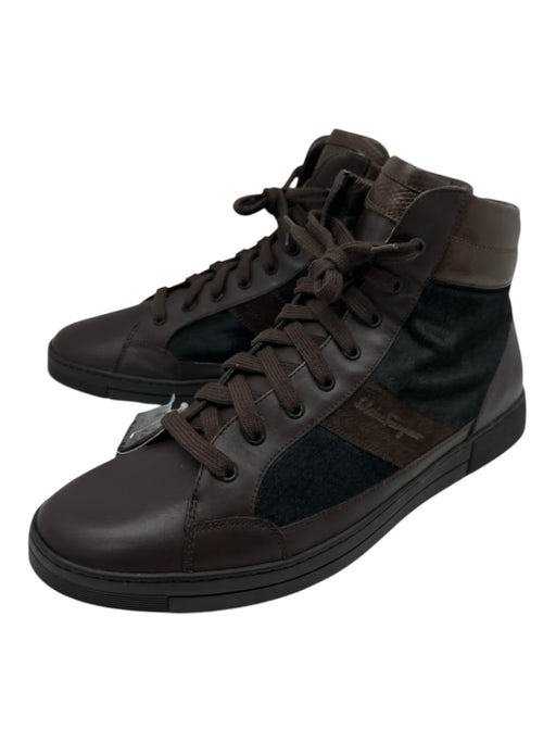 Ferragamo Shoe Size 10 Brown Leather Solid box Men's Shoes Brown / 10