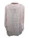 Frank & Eileen Size S White & Pink Linen Floral Long Sleeve Button Up Top White & Pink / S