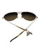 Maui Jim Gold & Brown Metal Gradient Lens Aviator Sunglasses Gold & Brown