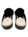 Tory Burch Shoe Size 8 White & Gold Leather Horse Bit Slip On Mules White & Gold / 8
