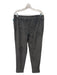 Barefoot Dreams Size L Gray Polyester Blend Velvet Funnel Neck Tapered Pant Set Gray / L